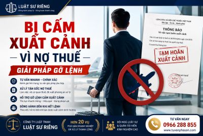 Nợ Thuế C&oacute; Thể Khiến Bạn Bị Cấm Xuất Cảnh