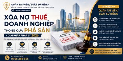 X&oacute;a Nợ Thuế Doanh Nghiệp Th&ocirc;ng Qua Ph&aacute; Sản | Giải Ph&aacute;p Ph&aacute;p L&yacute; To&agrave;n Diện