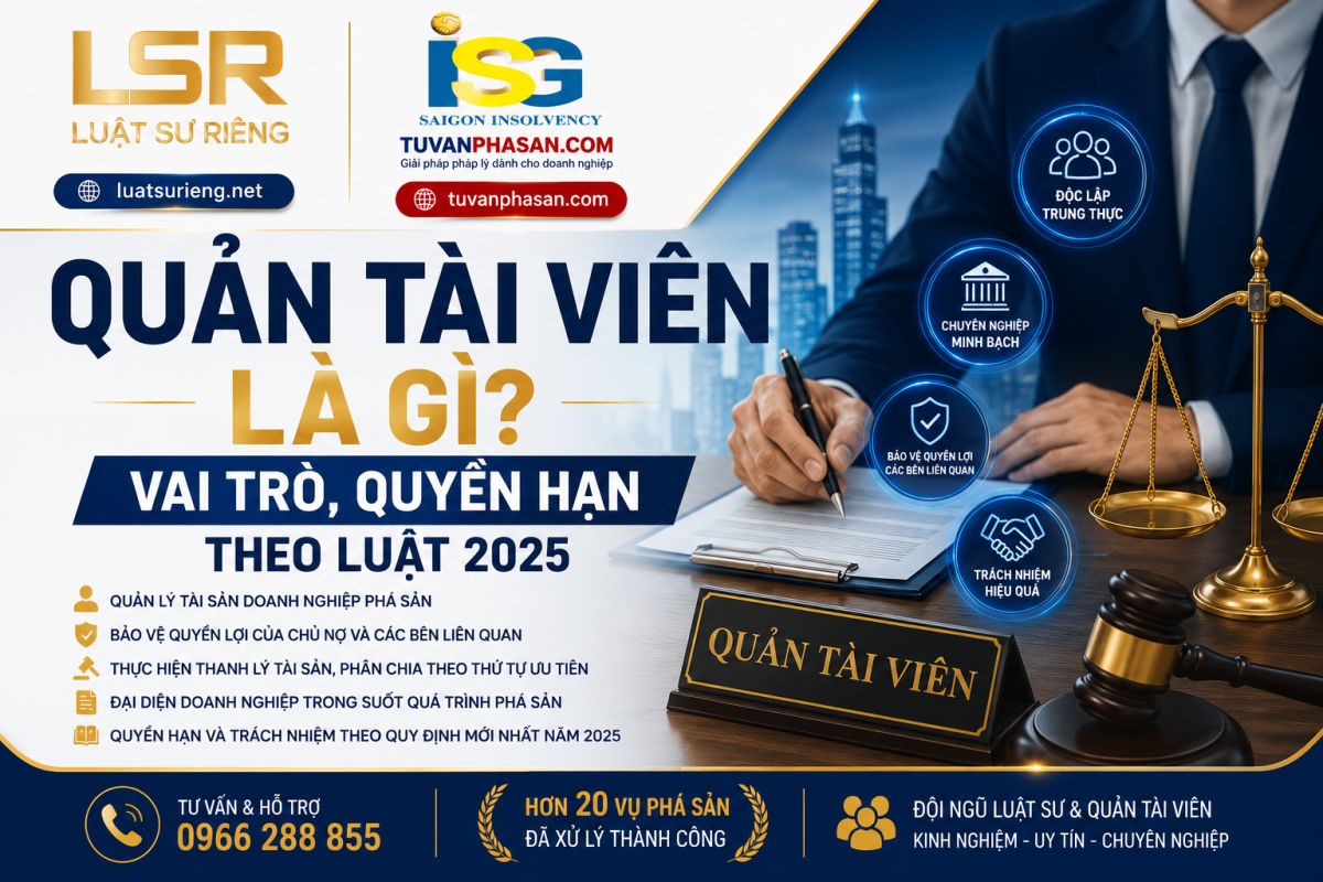 Quản T&agrave;i Vi&ecirc;n L&agrave; G&igrave;? Vai Tr&ograve;, Quyền Hạn Theo Luật Phục hồi Ph&aacute; sản